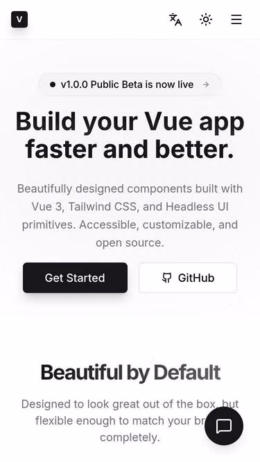 Screenshot of vue.beauty
