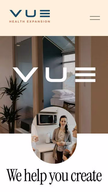 Screenshot of vue.care