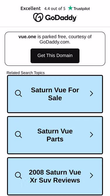 Screenshot of vue.one