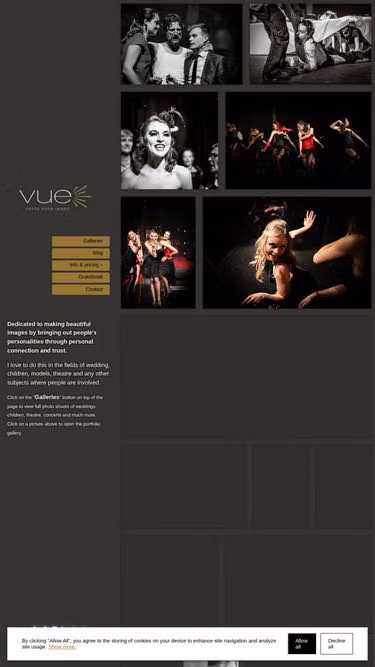 Screenshot of vue.photo