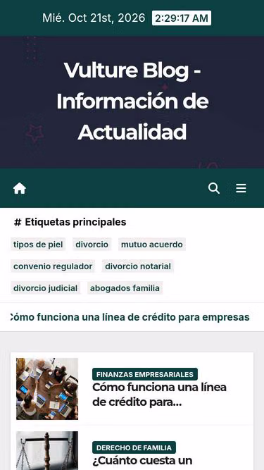Screenshot of vulture.es