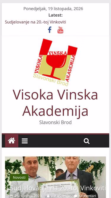 Screenshot of vva.hr