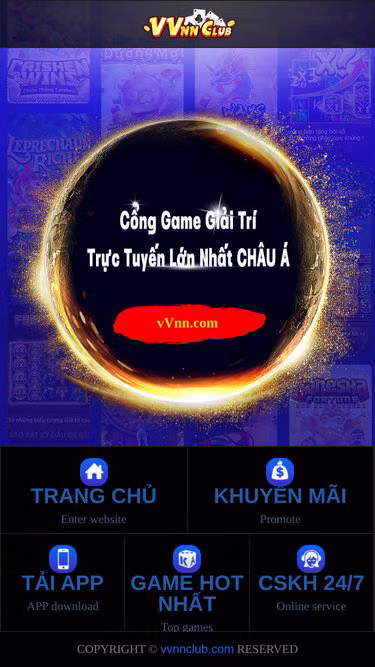 Screenshot of vvnn.vip