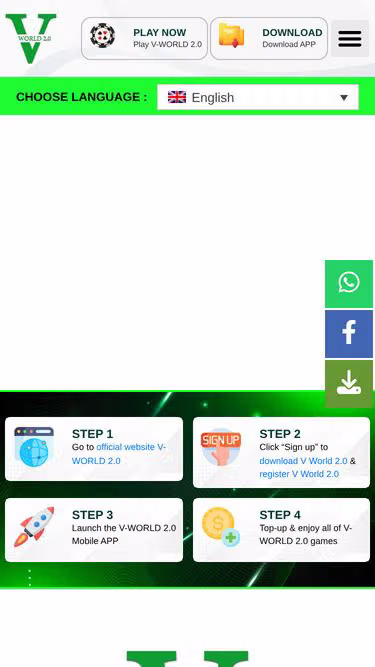 Screenshot of vworld2.co