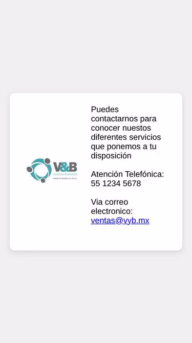 Screenshot of vyb.mx