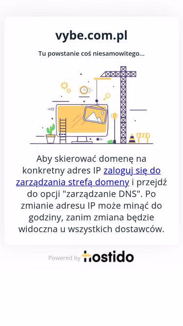 Screenshot of vybe.com.pl