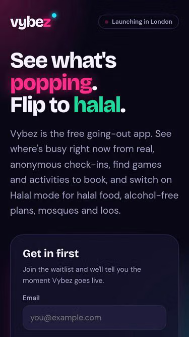 Screenshot of vybez.city