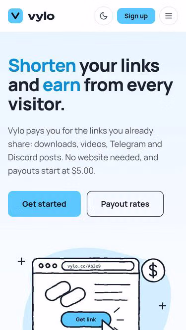 Screenshot of vylo.cc