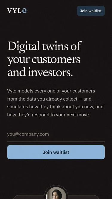 Screenshot of vylo.is