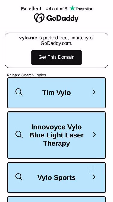 Screenshot of vylo.me