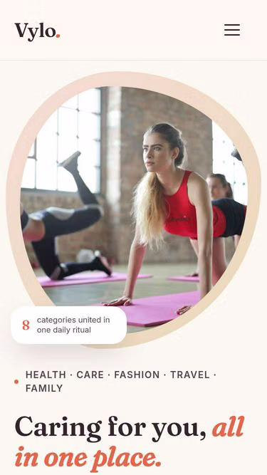 Screenshot of vylo.ro
