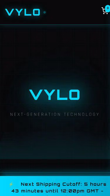 Screenshot of vylo.uk