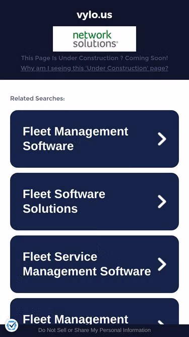 Screenshot of vylo.us