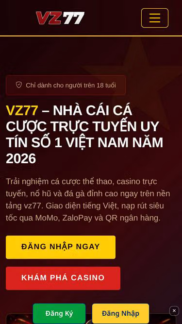 Screenshot of vz77.app