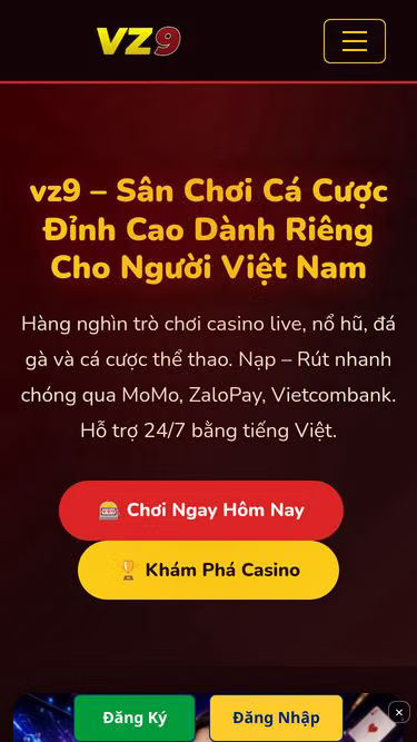 Screenshot of vz9.app