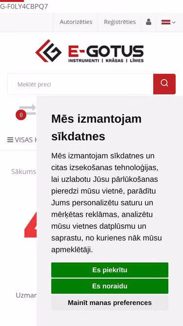 Screenshot of wagner-group.lv
