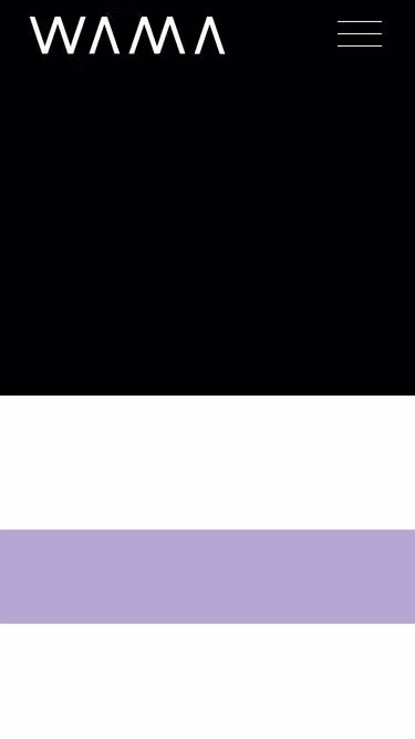 Screenshot of wama.foundation