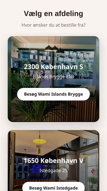 Screenshot of wami.dk