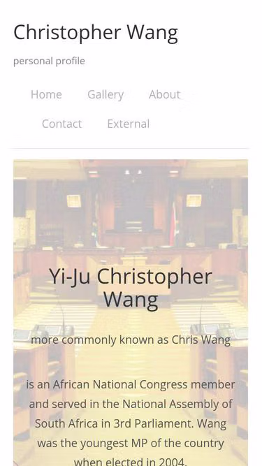 Screenshot of wang.africa