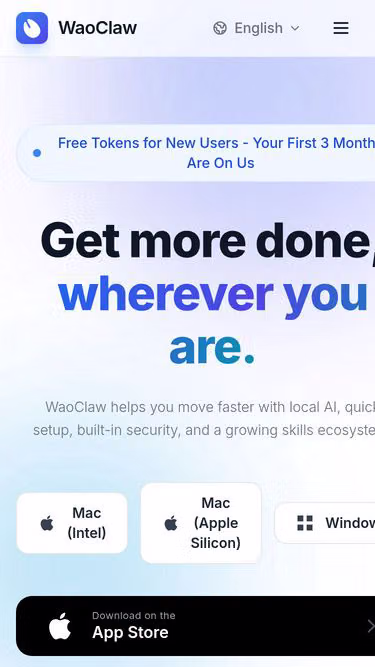 Screenshot of wao.wiki