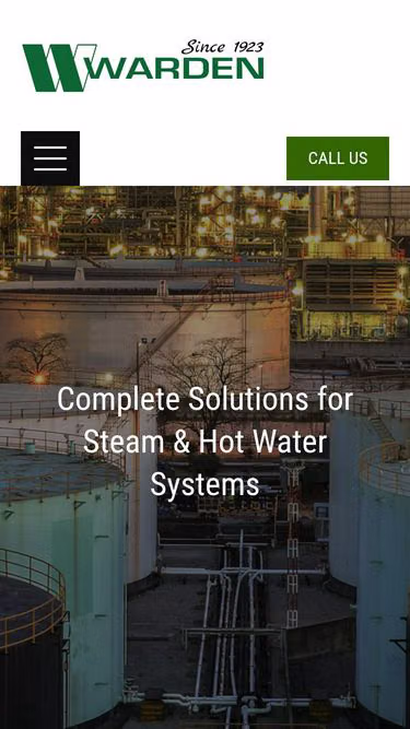Screenshot of warden.com