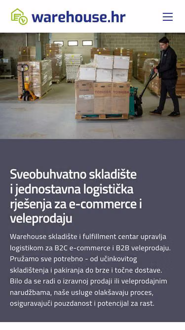 Screenshot of warehouse.hr