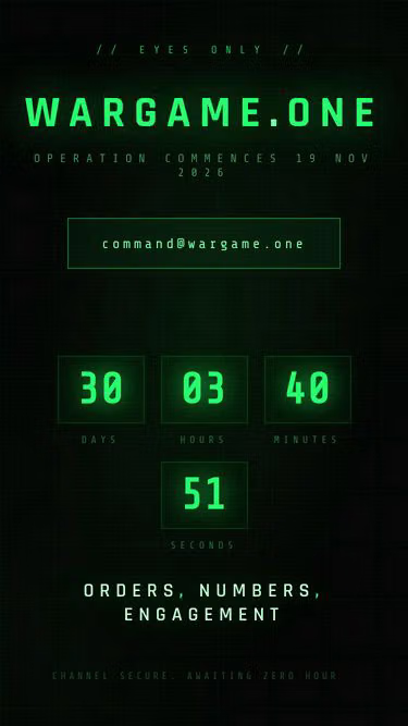 Screenshot of wargame.one