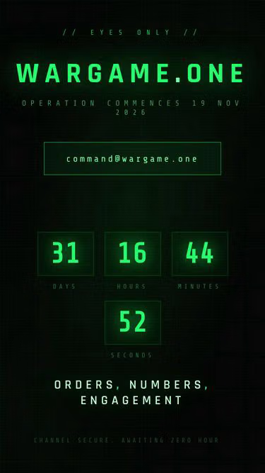 Screenshot of wargames.one