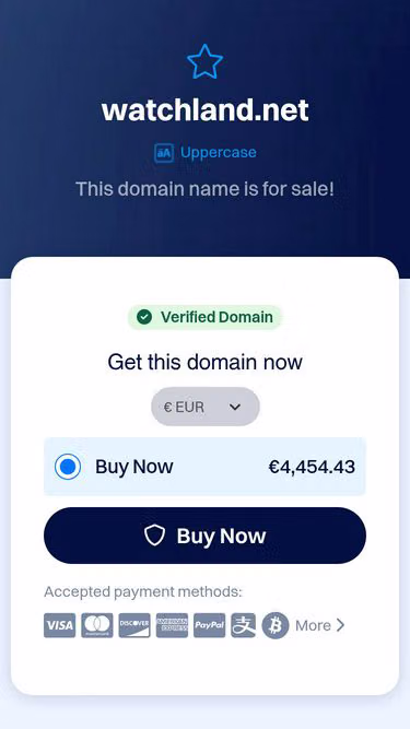 Screenshot of watchland.net