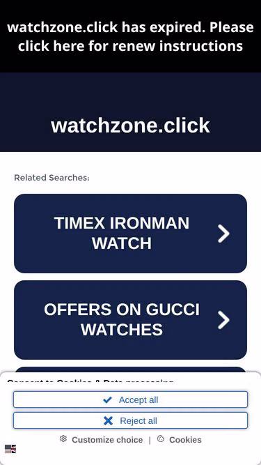 Screenshot of watchzone.click
