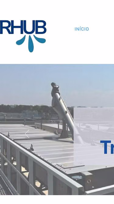 Screenshot of waterhub.com.br
