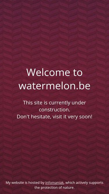 Screenshot of watermelon.be