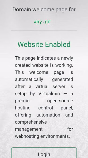 Screenshot of way.gr