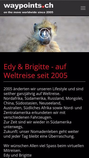 Screenshot of waypoints.ch