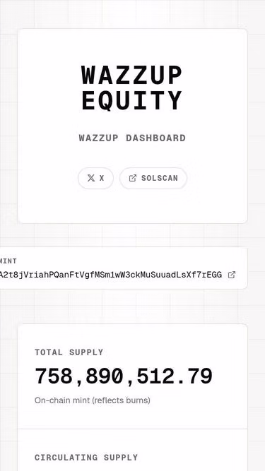 Screenshot of wazzup.capital