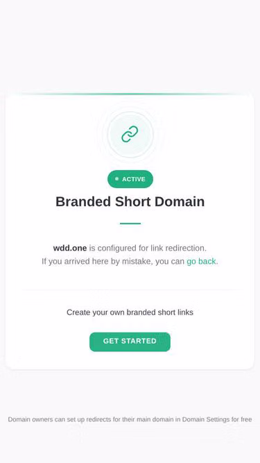 Screenshot of wdd.one