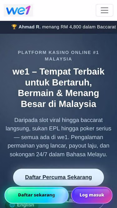 Screenshot of we1.click