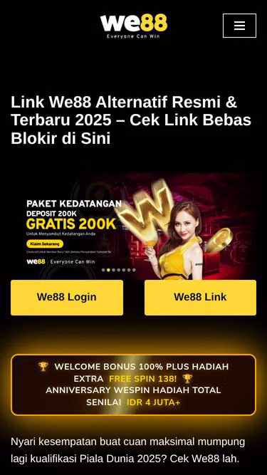 Screenshot of we88.today