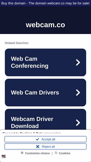 Screenshot of webcam.co