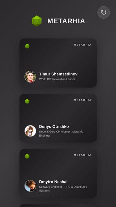 Screenshot of webcard.id