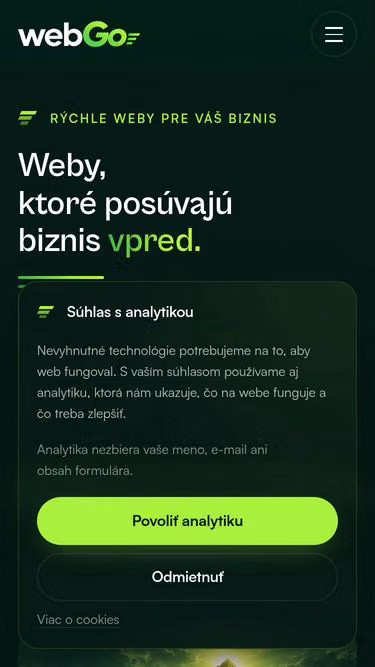 Screenshot of webgo.sk