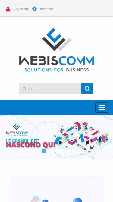 Screenshot of webis.it