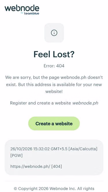 Screenshot of webnode.ph