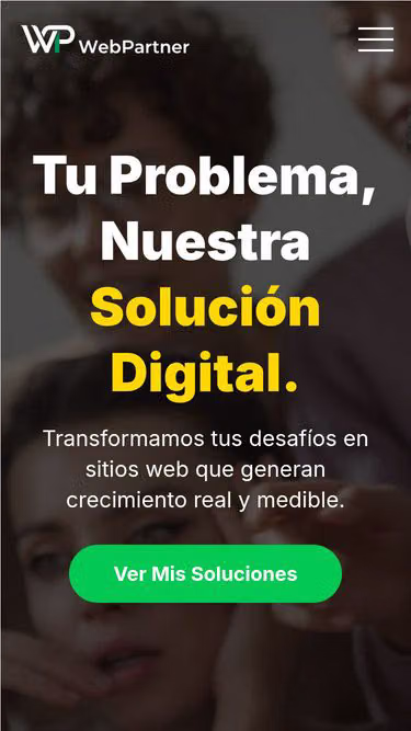 Screenshot of webpartner.cl