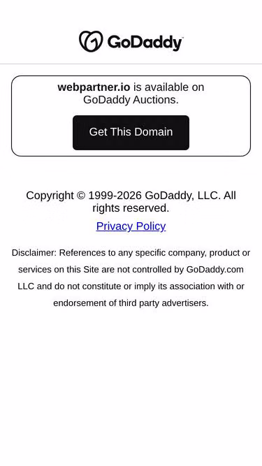Screenshot of webpartner.io