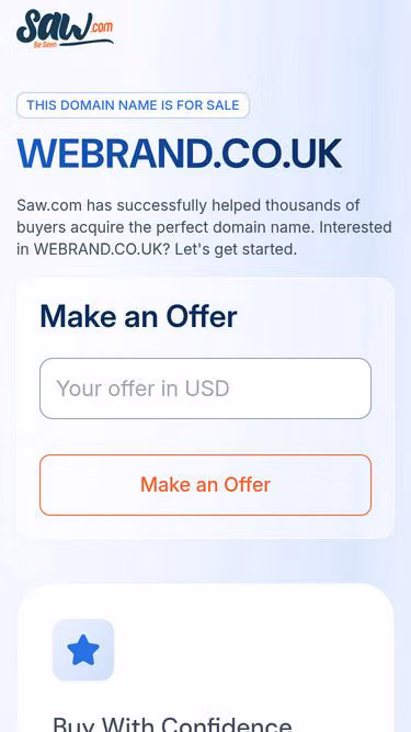 Screenshot of webrand.co.uk