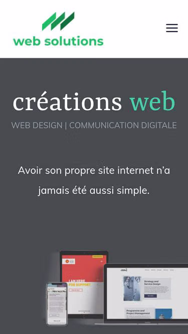 Screenshot of webs.lu