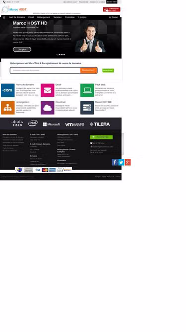 Screenshot of webs.ma