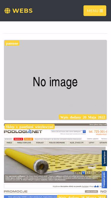 Screenshot of webs.org.pl