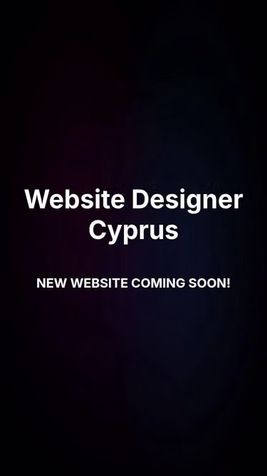 Screenshot of websitedesigner.cy